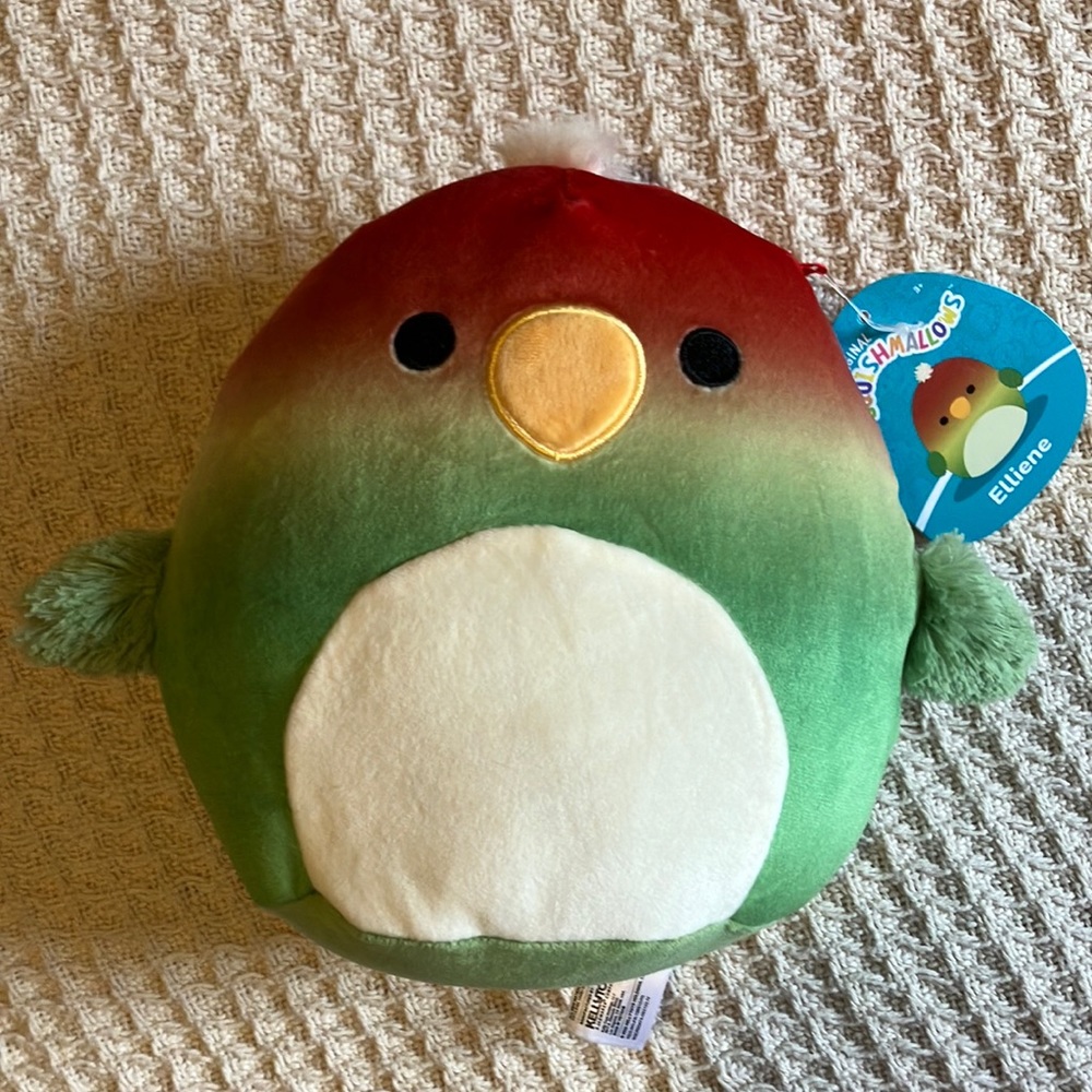 ♡ Cute Parrot Squishmallow Plush ♡
